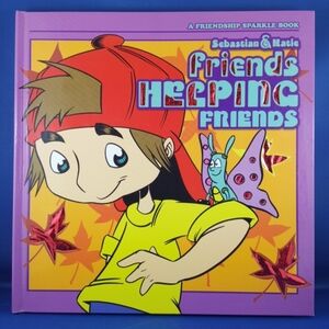 2/$20💥 Sebastian & Katie FRIENDS HELPING FRIENDS Sparkle Picture Book
